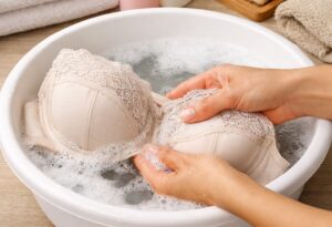 jak prać biustonosz push-up